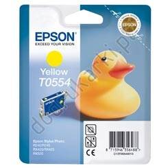 Epson T0554 tusz żółty C13T055440 oryginalny