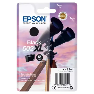 Epson 502XL C13T02W14010 tusz czarny oryginalny