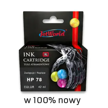 Zamiennik HP 78 C6578AE tusz 3-kolorowy marki JetWorld