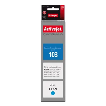 Zamiennik Epson 103 C C13T00S24A tusz cyan marki ActiveJet