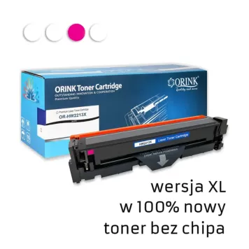 Zamiennik HP 207X W2213X toner magenta marki Orink brak chipa