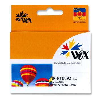 Zamiennik Epson T0592 tusz cyan marki Wox