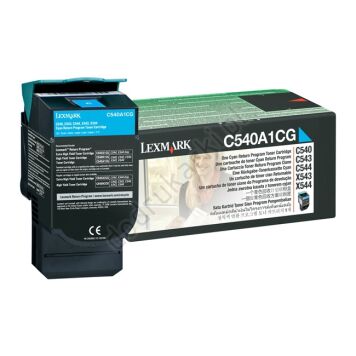 Lexmark C540A1CG toner cyan oryginalny