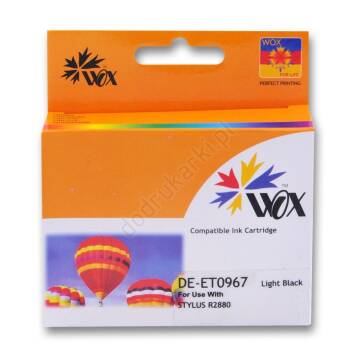 Zamiennik Epson T0967 tusz light black marki Wox