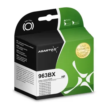Zamiennik HP 963 XL 3JA30AE tusz czarny marki Asarto