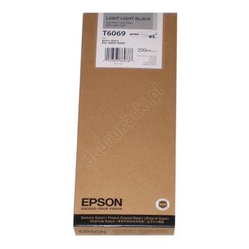 Epson T6069 tusz light light black C13T606900 oryginalny