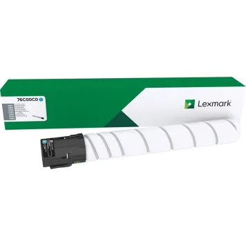 Lexmark 76C00C0 toner cyan oryginalny