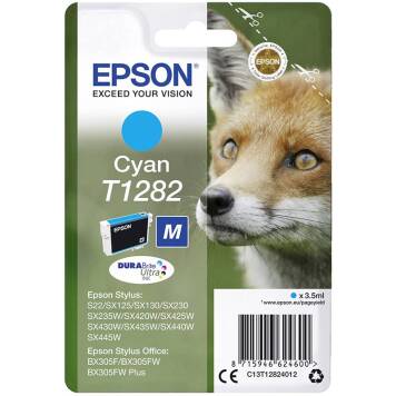 Epson T1282 C13T128240 tusz cyan oryginalny