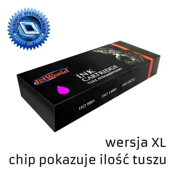 Zamiennik HP 973X F6T82AE tusz magenta XL marki JetWorld