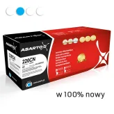 Zamiennik HP 220A W2201A toner cyan marki Asarto