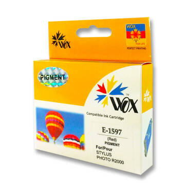 Zamiennik Epson T1597 tusz czerwony marki Wox