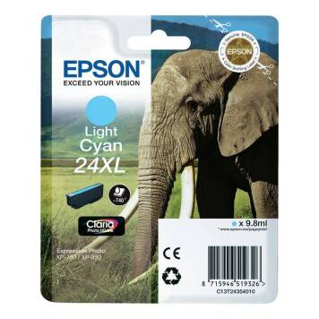 Epson 24XL T2435 tusz light cyan oryginalny