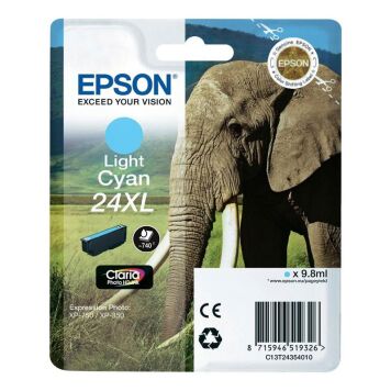 Epson 24XL T2435 tusz light cyan oryginalny