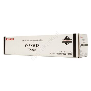 Canon C-EXV18 toner oryginalny 0386B002