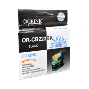 Orink zamiennik Brother LC223XLBK tusz czarny
