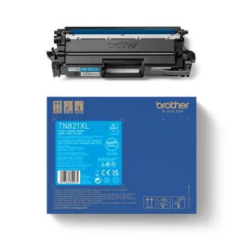 Brother TN-821XLC toner cyan oryginalny