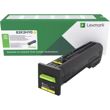 Lexmark 82K2HY0 toner żółty oryginalny