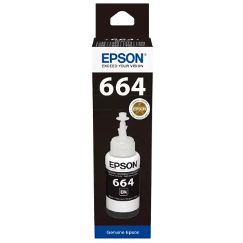 Epson 664B T6641 C13T66414A tusz czarny oryginalny