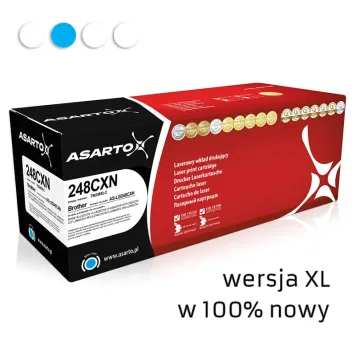 Zamiennik Brother TN-248XLC toner cyan marki Asarto