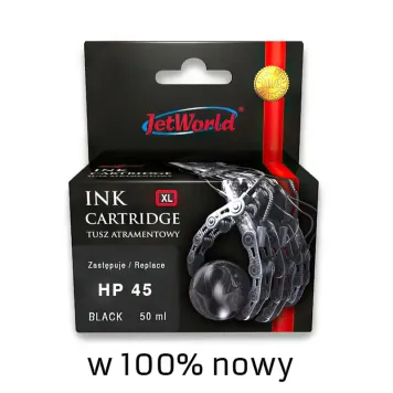 Zamiennik HP 45 51645AE tusz czarny marki JetWorld