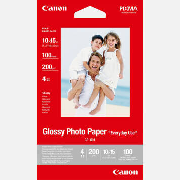 Canon GP-501 Glossy Photo Paper Everyday Use 10x15cm 100 ark