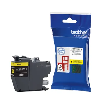 Brother LC3619XLY tusz żółty oryginalny