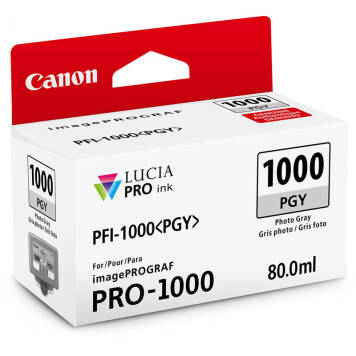 Canon PFI-1000PGY 0553C001 tusz foto szary oryginalny