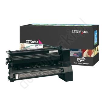 Lexmark C7720MX toner magenta oryginalny
