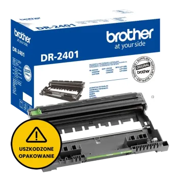 Brother DR-2401 bęben oryginalny - uszkodzone opakowanie