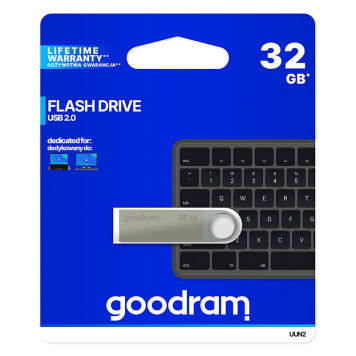 Goodram USB flash drive 32GB srebrny UUN2-0320S0R11 USB 2.0