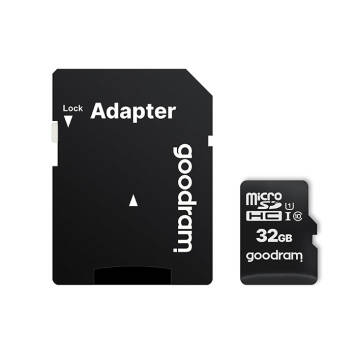 GoodRam 32GB 100/10 MB UHS-I C10 U1+ adapter SD
