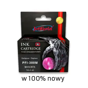 Zamiennik Canon PFI-300M 4195C001 tusz magenta marki JetWorld