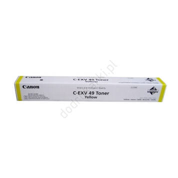 Canon C-EXV49 8527B002 toner żółty oryginalny