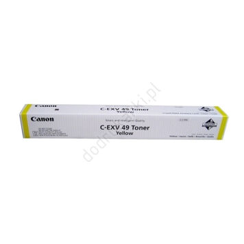 Canon C-EXV49 8527B002 toner żółty oryginalny