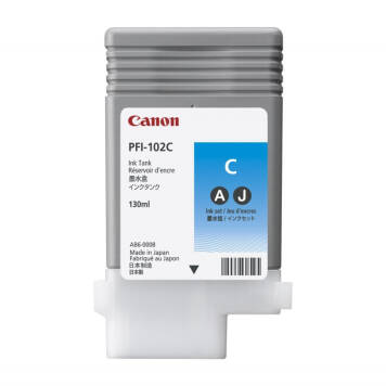 Canon PFI-102C 0896B001 tusz cyan oryginalny