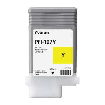 Canon PFI-107Y 6708B001 tusz żółty oryginalny