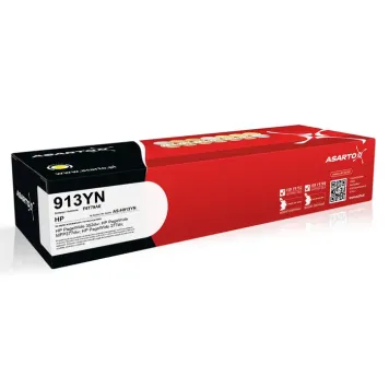 Zamiennik HP 913A F6T79AE tusz żółty marki Asarto