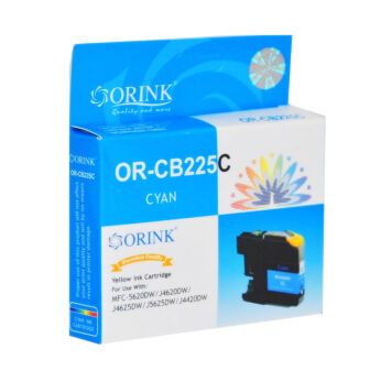 Orink zamiennik Brother LC225XLC tusz cyan