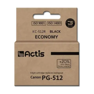 Zamiennik Canon PG-512 tusz czarny marki Actis