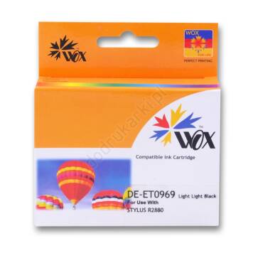 Zamiennik Epson T0969 tusz light light black marki Wox