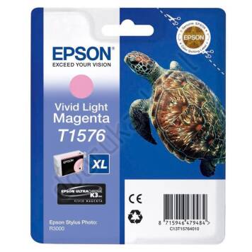 Epson T1576 C13T15764010 tusz vivid light magenta oryginalny