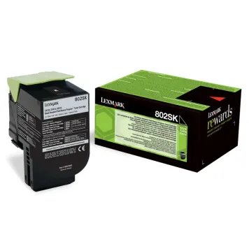 Lexmark 802SK 80C2SK0 toner czarny oryginalny