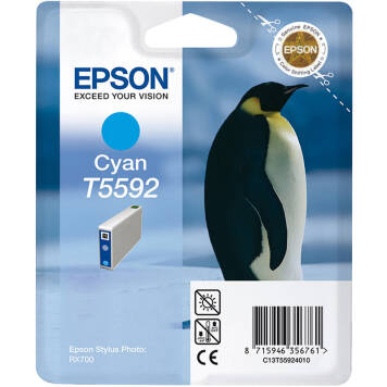 Epson T5592 tusz cyan C13T55924010 oryginalny