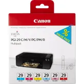 Canon 4873B005 Multipack kolorowy PGI-29C/M/Y/PC/PM/R