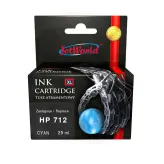 Zamiennik HP 712 3ED67A tusz cyan marki JetWorld