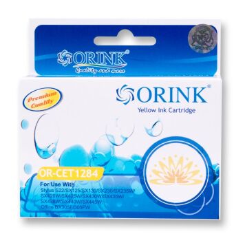 Zamiennik Epson T1284 tusz żółty marki Orink