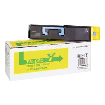 Kyocera TK-880Y toner żółty oryginalny