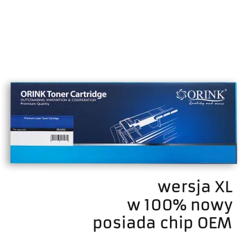 Zamiennik HP 149X W1490X toner marki Orink chip OEM