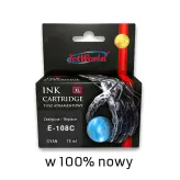 Zamiennik Epson 108 C C13T09C24A tusz cyan marki JetWorld