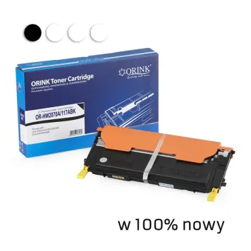 Zamiennik HP 117A W2070A toner czarny marki Orink